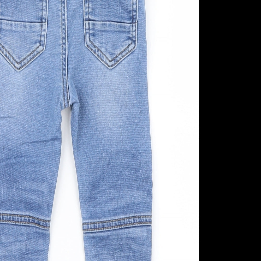 Matalan Boys Blue  Denim Capri Jeans Size 12-18 Months