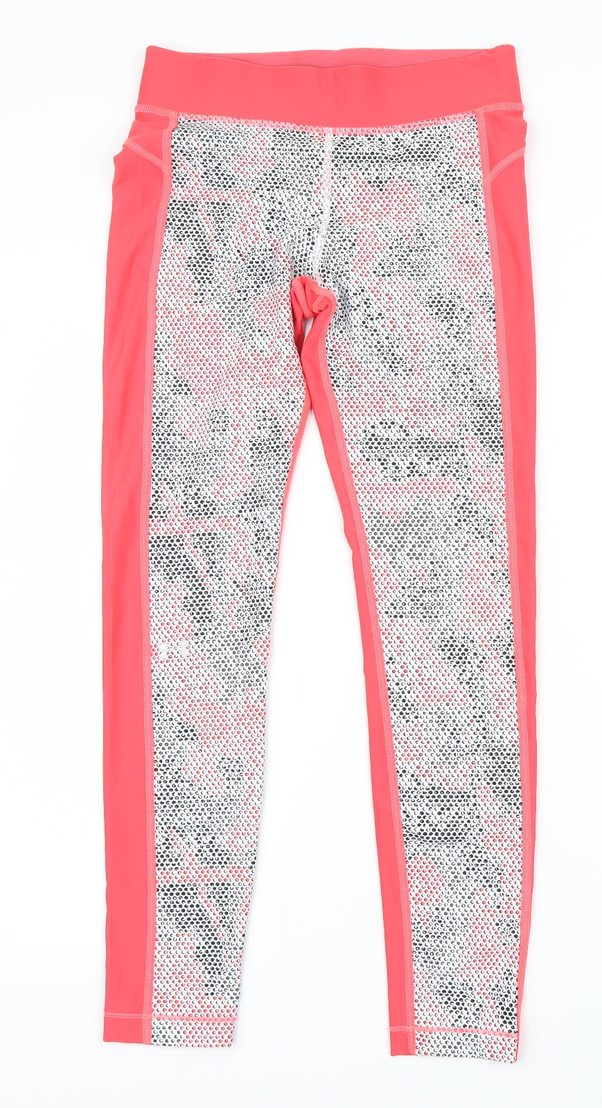 Under armour Womens Pink Geometric  Capri Leggings Size M L28 in