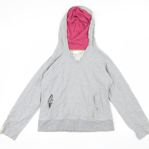AWS Womens Grey  Knit Pullover Jumper Size 10