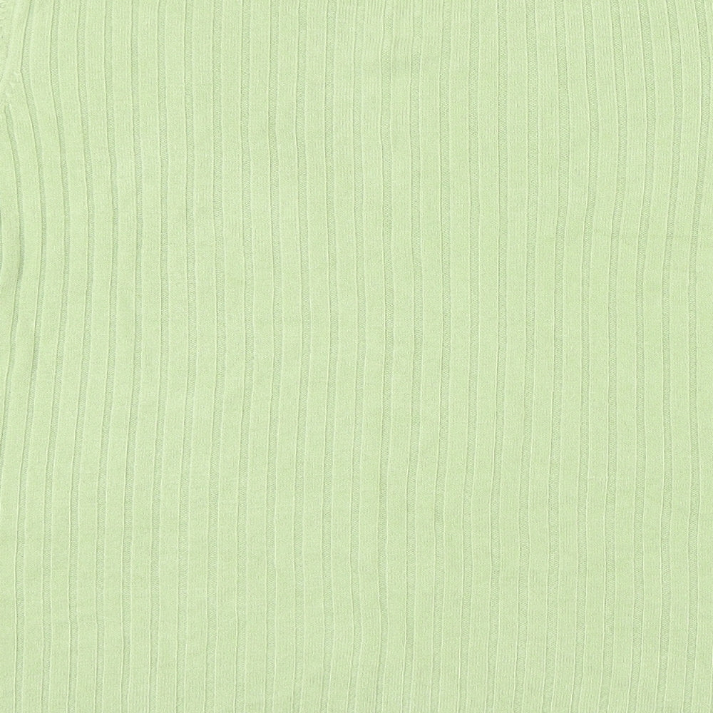 BHS Womens Green  Knit Pullover Jumper Size 18