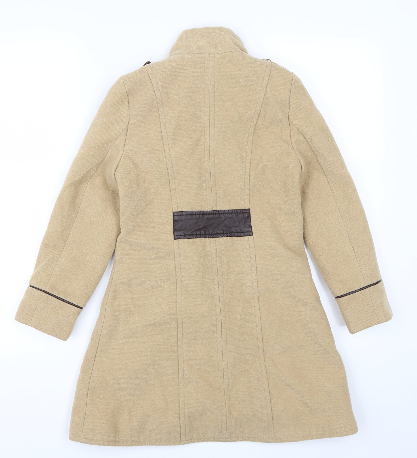 Matalan Girls Beige   Pea Coat Coat Size 8-9 Years