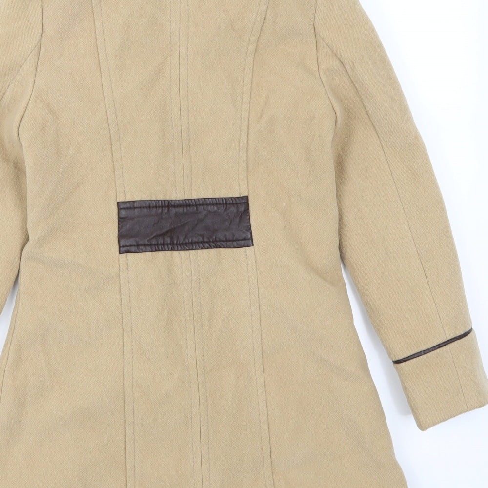 Matalan Girls Beige   Pea Coat Coat Size 8-9 Years