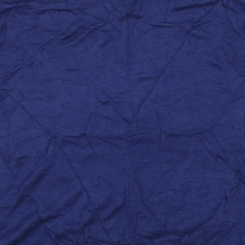 Soon Womens Blue Floral  Pullover Jumper Size 18