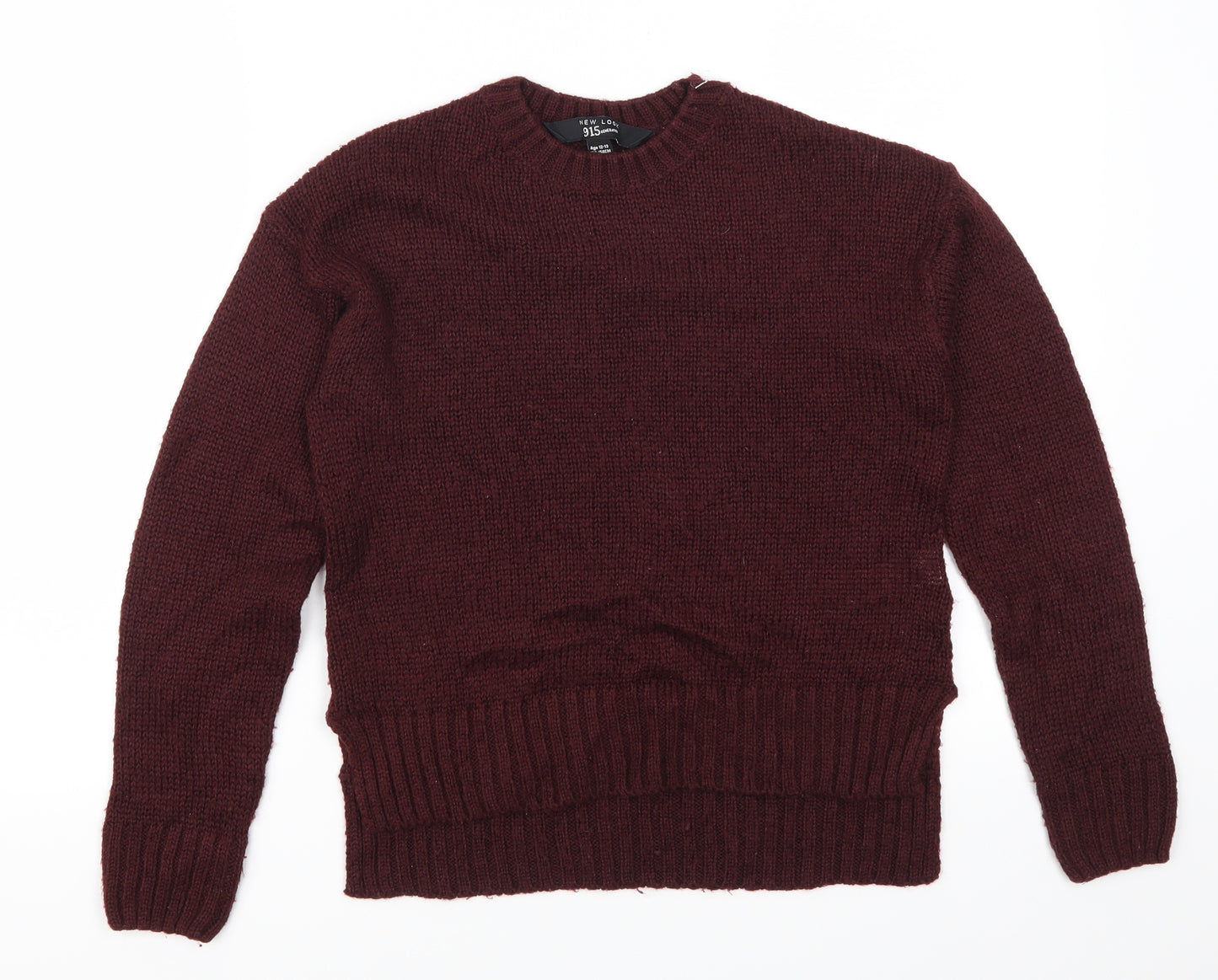 New Look Girls Red   Pullover Jumper Size 12-13 Years