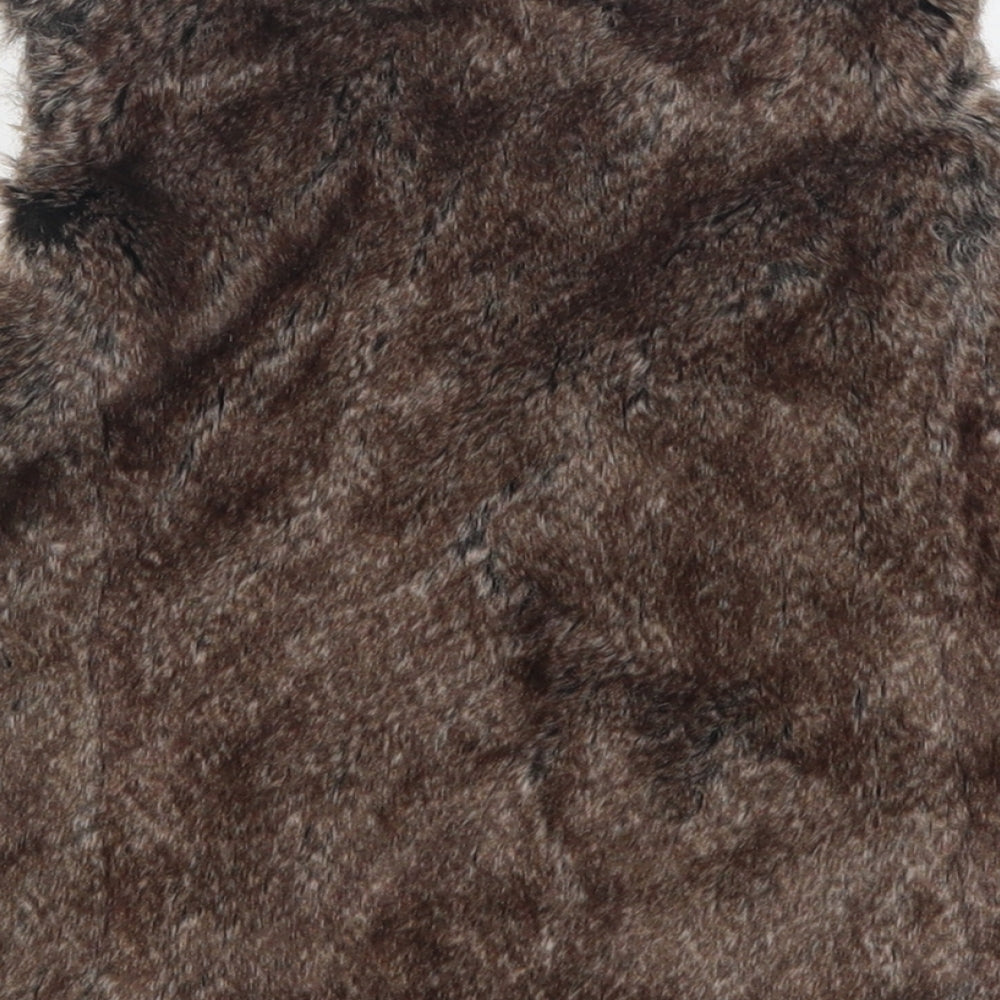 George Girls Brown   Gilet Jacket Size 3-4 Years