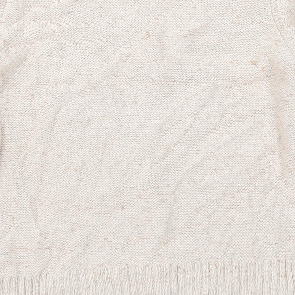 Marks and Spencer Womens Beige   Cardigan Jumper Size 16