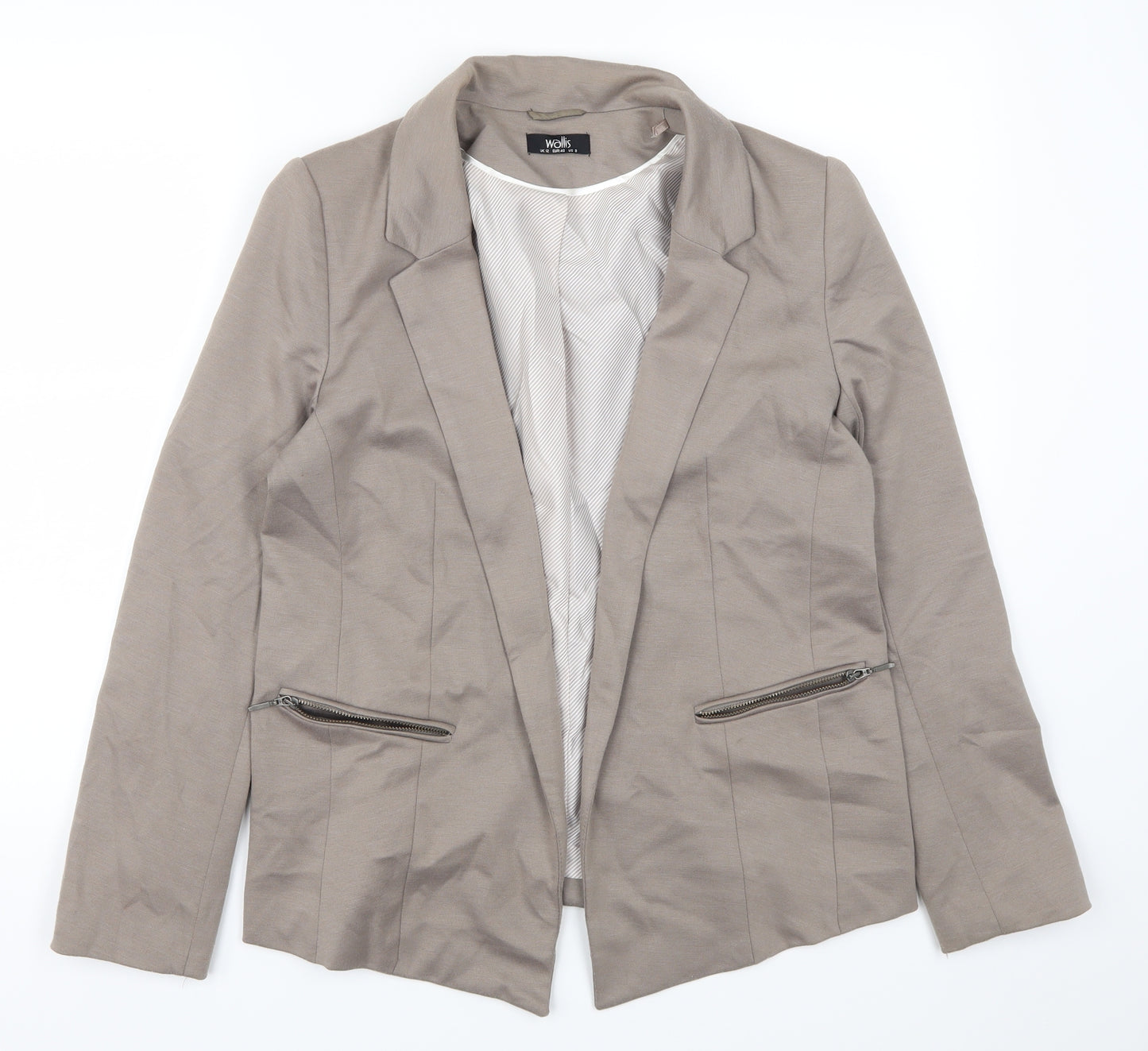 Wallis Womens Beige   Jacket  Size 12