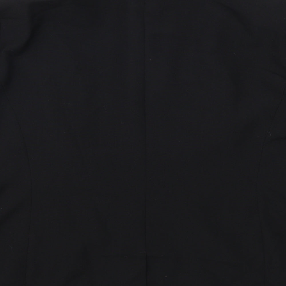 Changes Womens Black   Jacket Suit Jacket Size 24