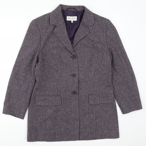 My Own Womens Purple   Jacket Suit Jacket Size 12