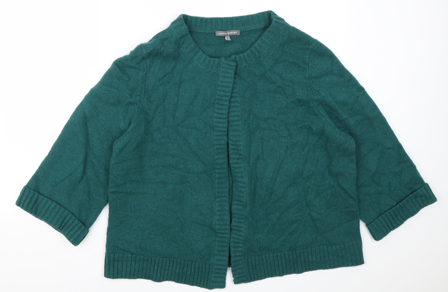 Laura Ashley Womens Green   Cardigan Jumper Size 20