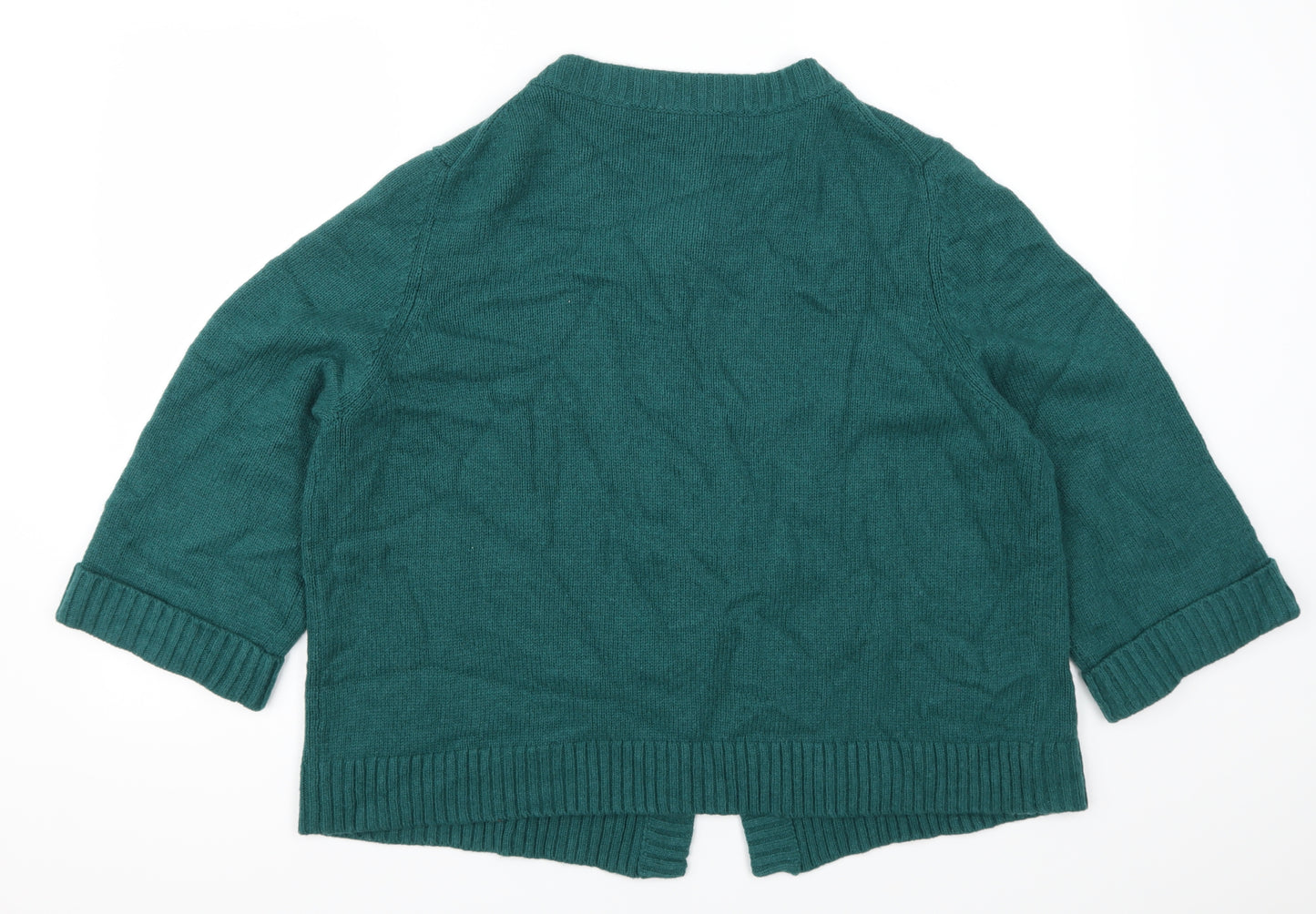 Laura Ashley Womens Green   Cardigan Jumper Size 20