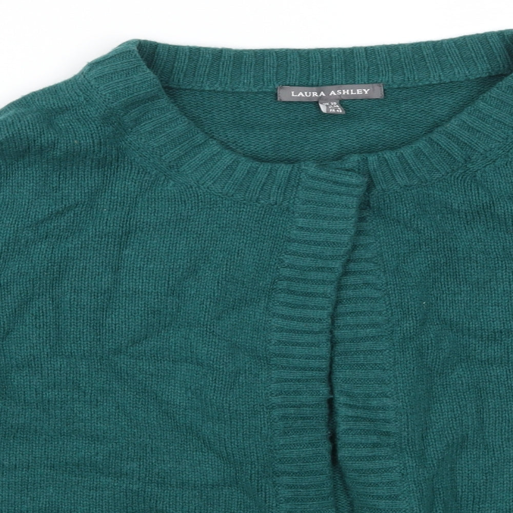 Laura Ashley Womens Green   Cardigan Jumper Size 20