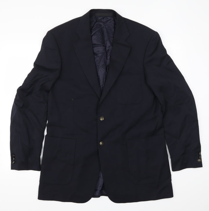 Marks and Spencer Mens Blue Jacket Suit Jacket Size 40