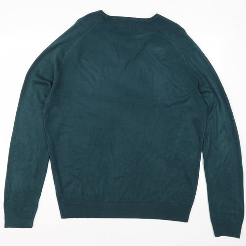 Twisted Soul Mens Blue   Pullover Jumper Size XL