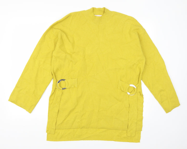 TU Womens Yellow   Pullover Jumper Size 16