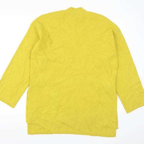 TU Womens Yellow   Pullover Jumper Size 16