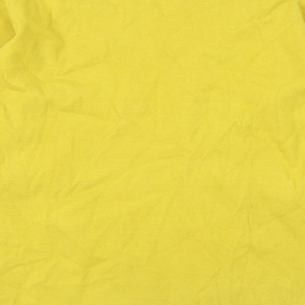 TU Womens Yellow   Pullover Jumper Size 16