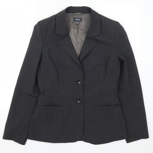 Mex Womens Grey   Jacket Suit Jacket Size 12