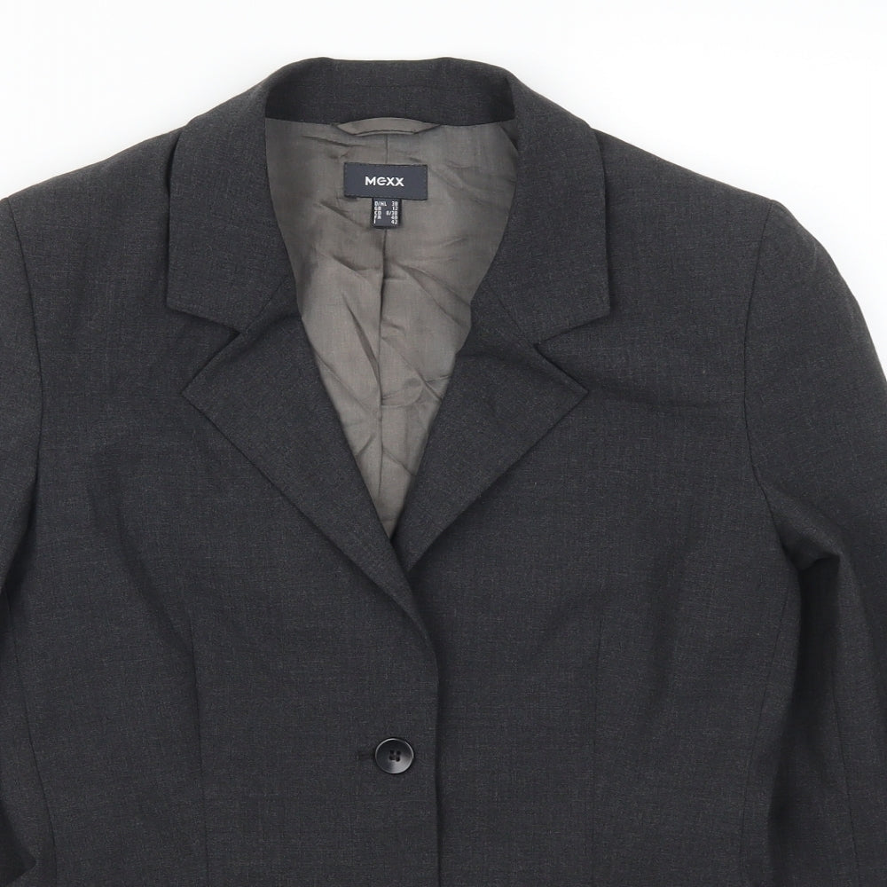 Mex Womens Grey   Jacket Suit Jacket Size 12