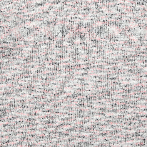 New Look Womens Pink   Pullover Jumper Size L  - Grey