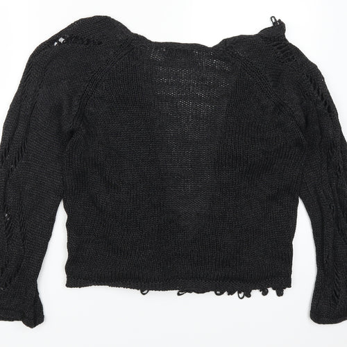 Per Una Womens Black   Cardigan Jumper Size 14