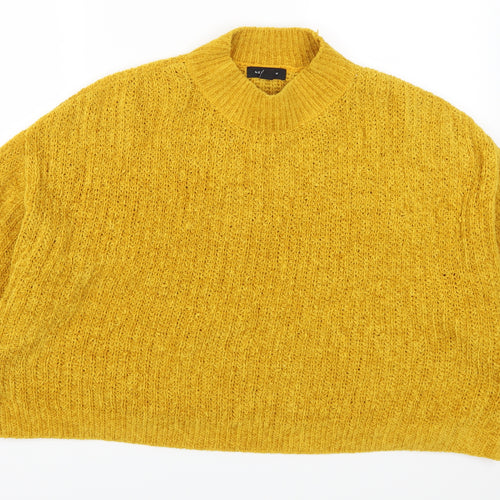 New Look Womens Yellow   Pullover Jumper Size L