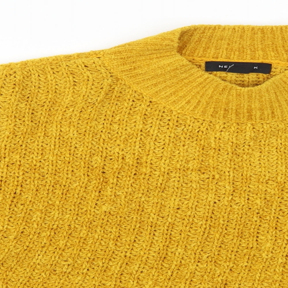 New Look Womens Yellow   Pullover Jumper Size L