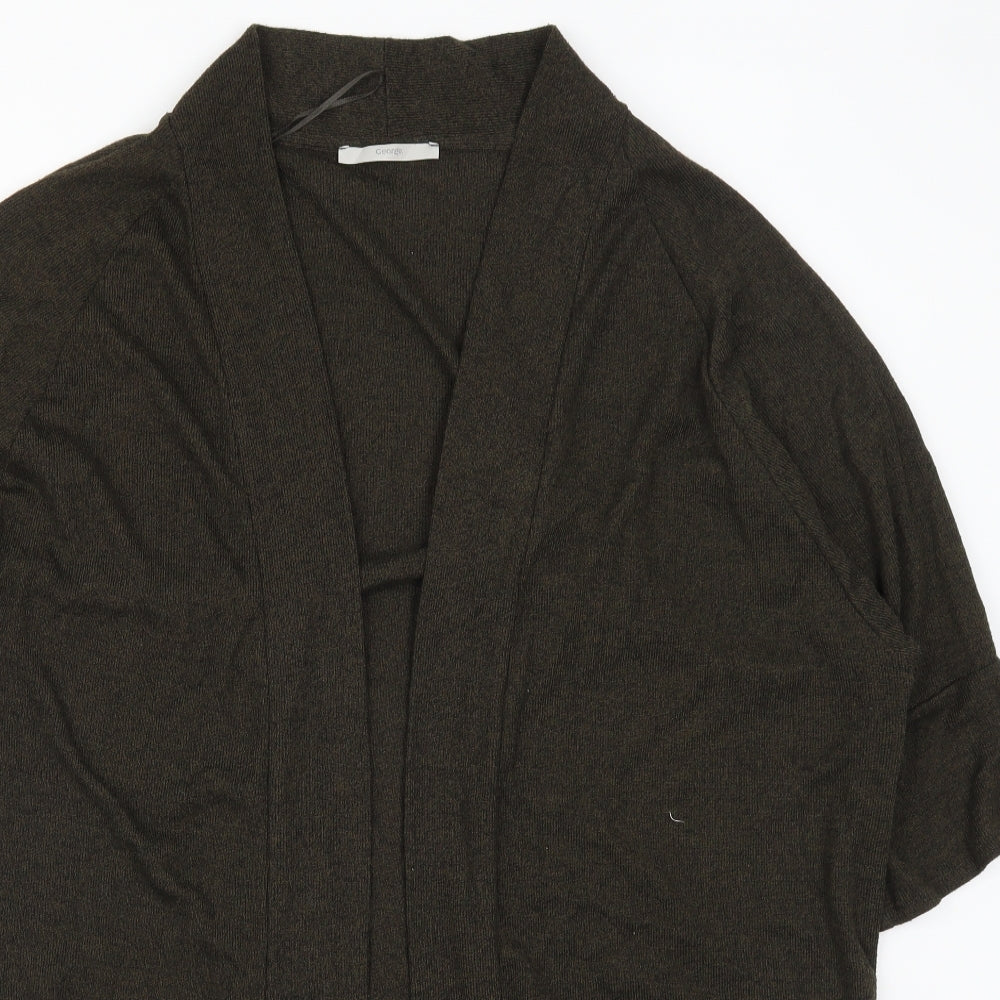 George Womens Green   Cardigan Jumper Size 24  - Khaki