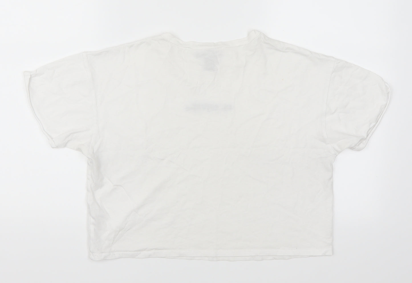 New Look Girls White   Basic T-Shirt Size 14-15 Years  - So Anyway...