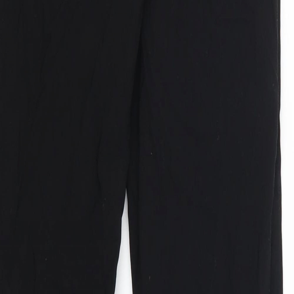 Miss Sassy Womens Black   Trousers  Size 8 L30 in
