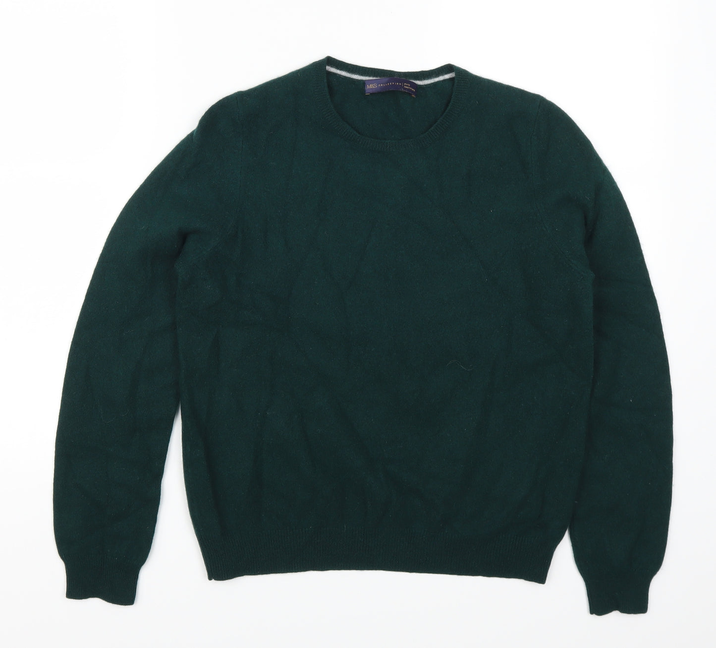 Marks and Spencer Womens Green   Pullover Jumper Size 14