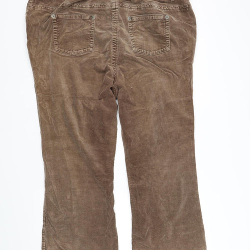 East Coast Mens Brown   Trousers  Size 40 in L28 in
