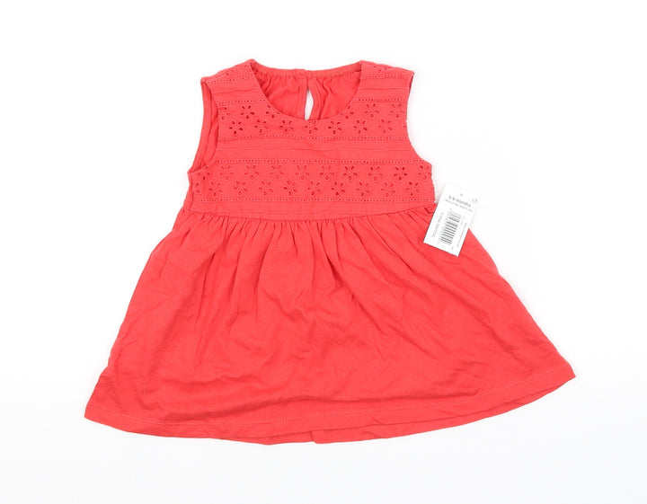 Matalan  Red   Fit & Flare  Size 6-9 Months