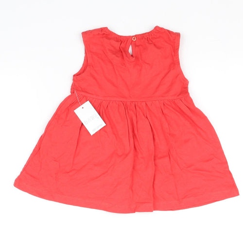 Matalan  Red   Fit & Flare  Size 6-9 Months