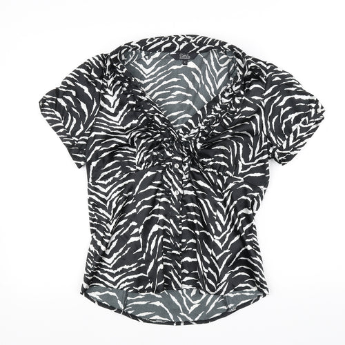 Star Womens Black   Basic Blouse Size 12