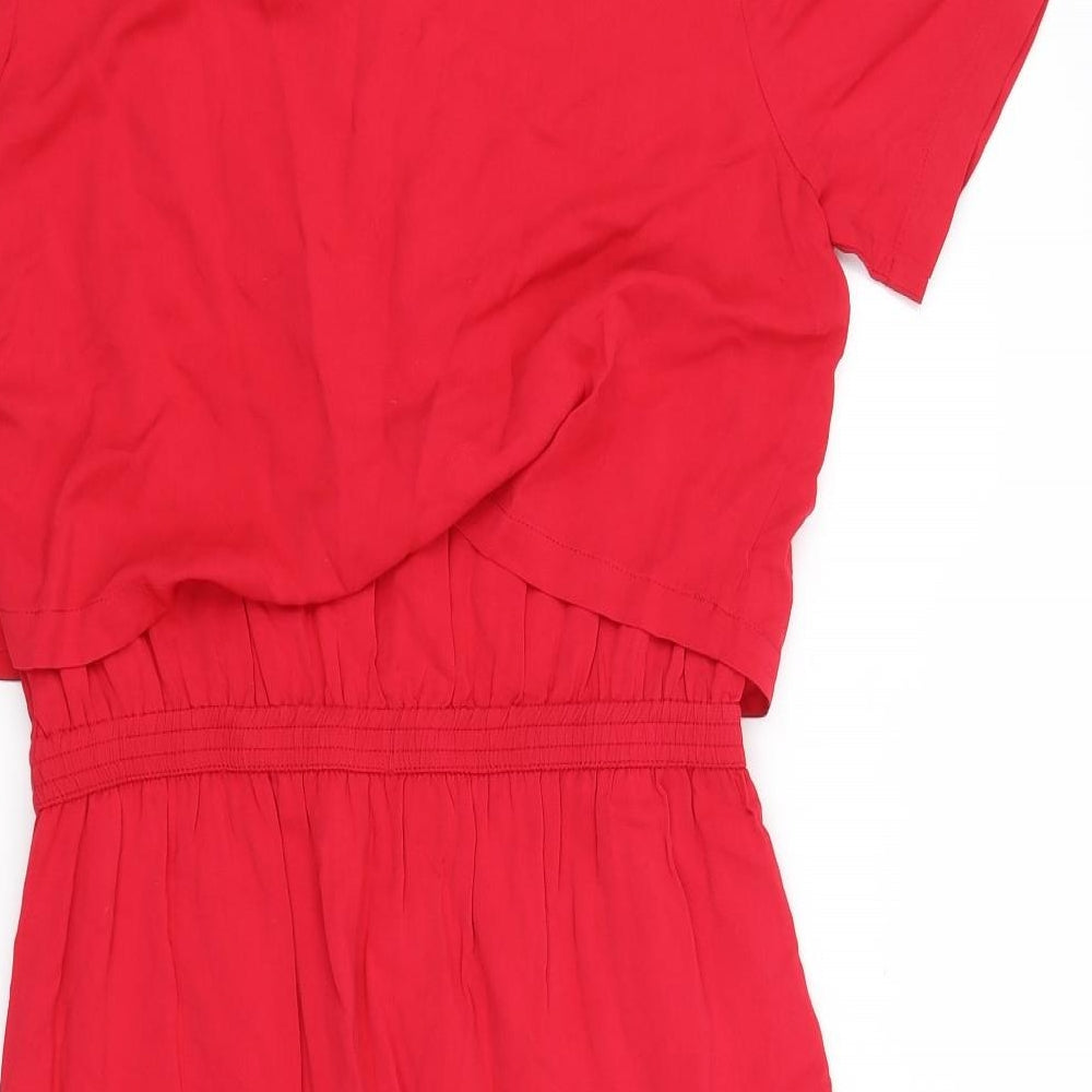 Calvin Klein Jeans Womens Red   Fit & Flare  Size L