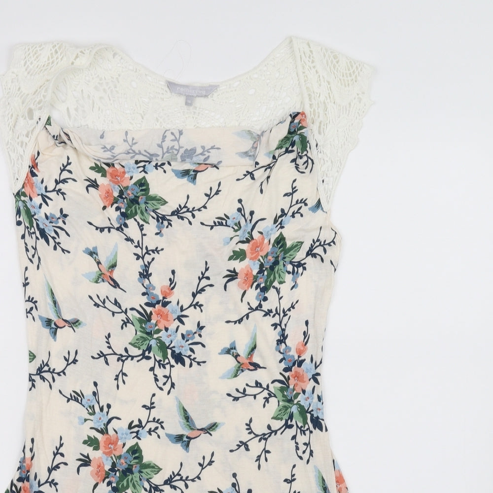 REDHERRING Womens White   Fit & Flare  Size M