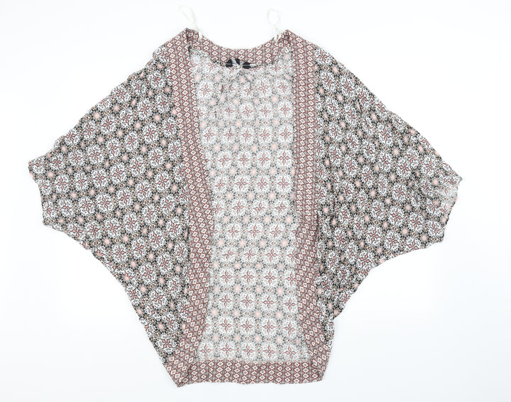 New Look Womens White   Cardigan Jumper Size 10