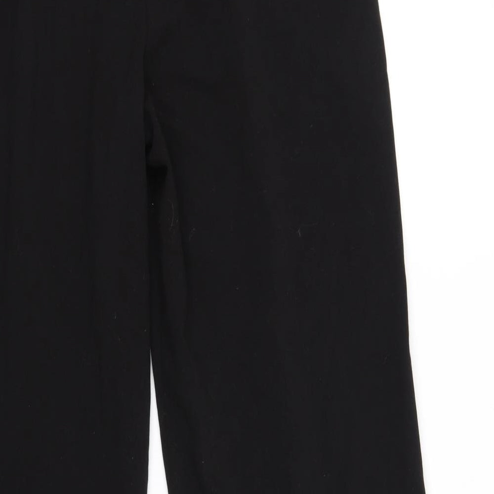F&F Womens Black   Trousers  Size 10 L31 in