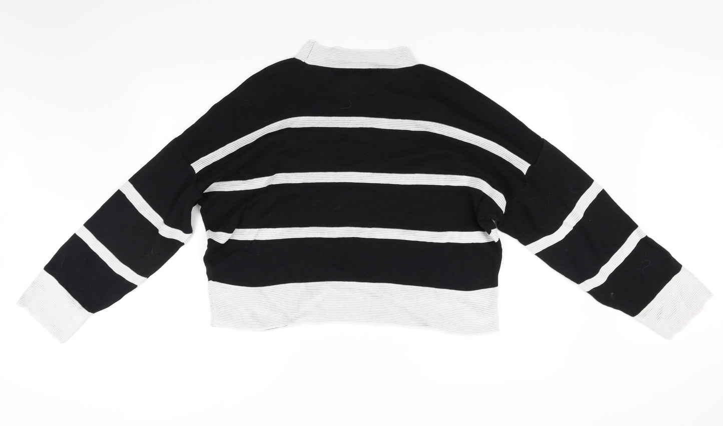Atmosphere Womens Black Striped  Pullover Jumper Size XL