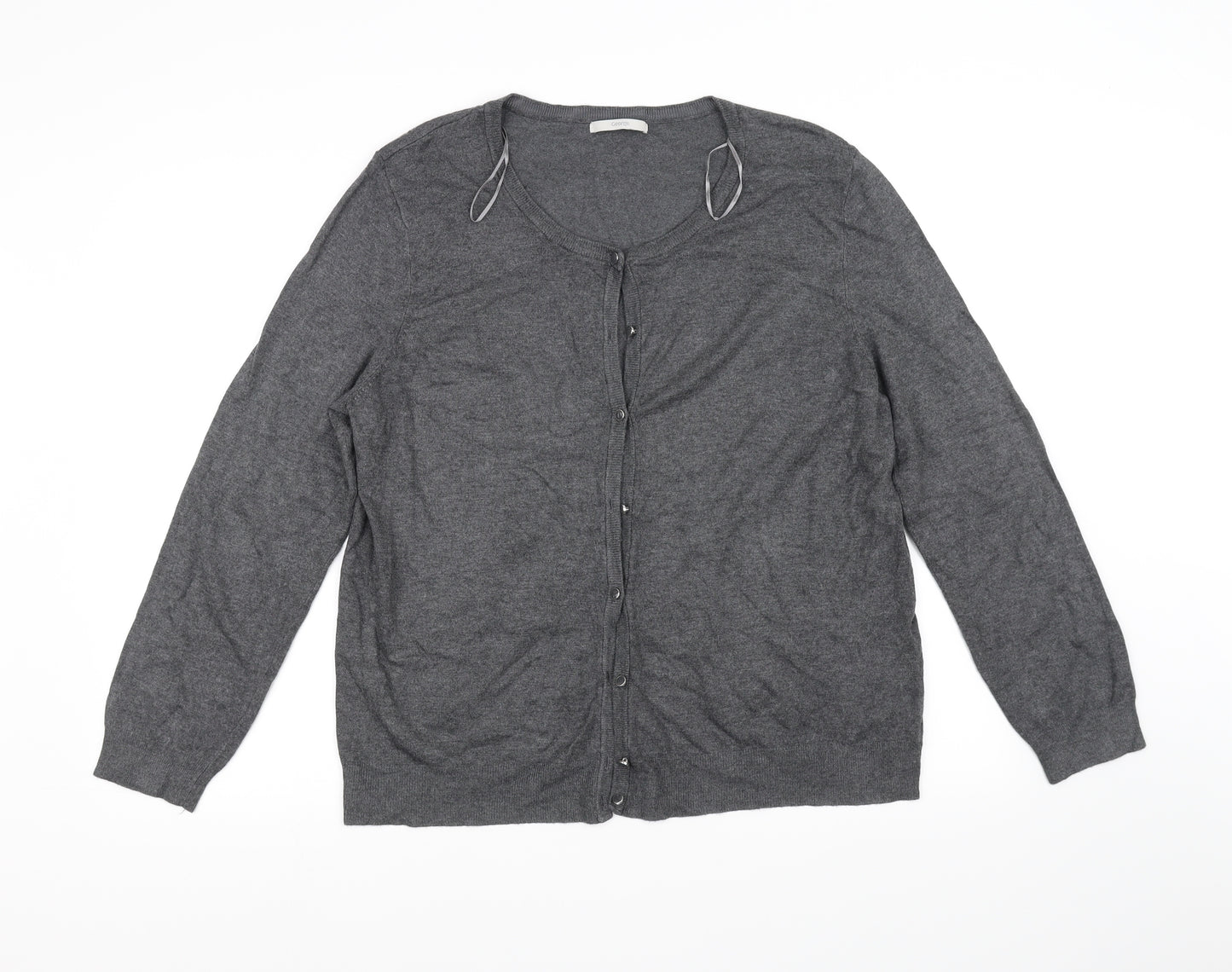George Womens Grey   Cardigan Jumper Size 18