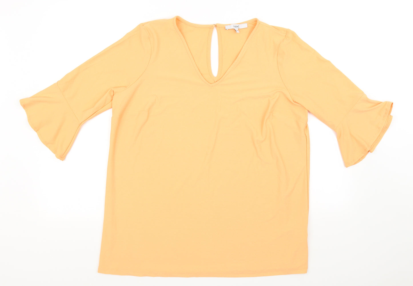NEXT Womens Orange   Basic Blouse Size 16