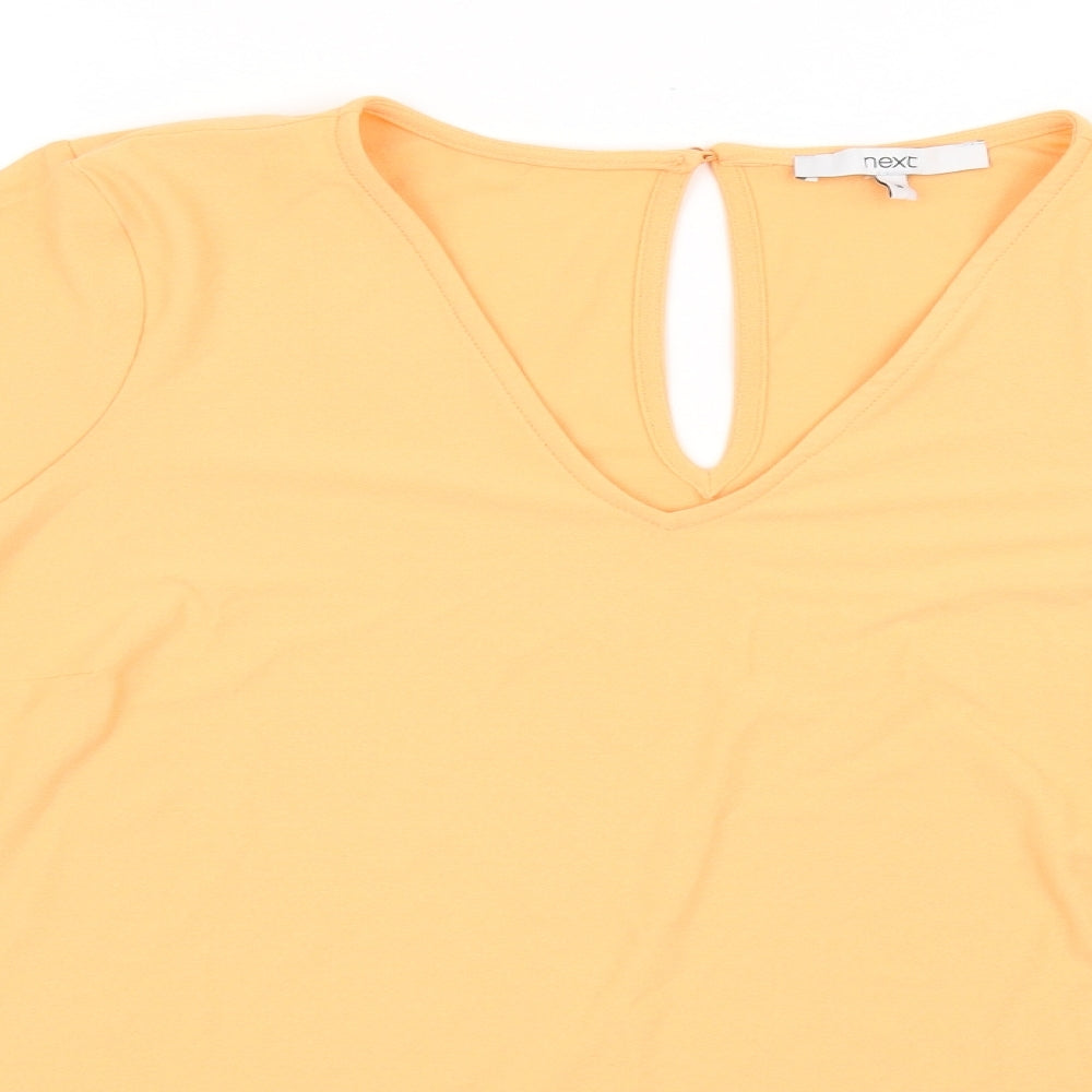 NEXT Womens Orange   Basic Blouse Size 16