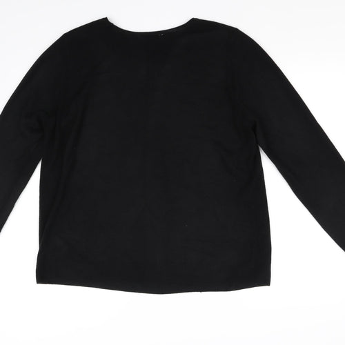 BHS Womens Black   Pullover Jumper Size 18