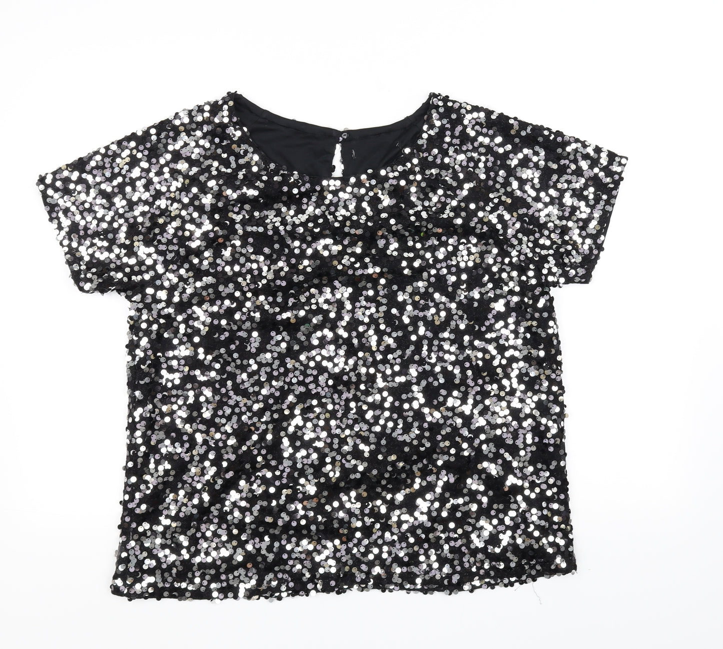 NEXT Womens Black   Basic Blouse Size 14