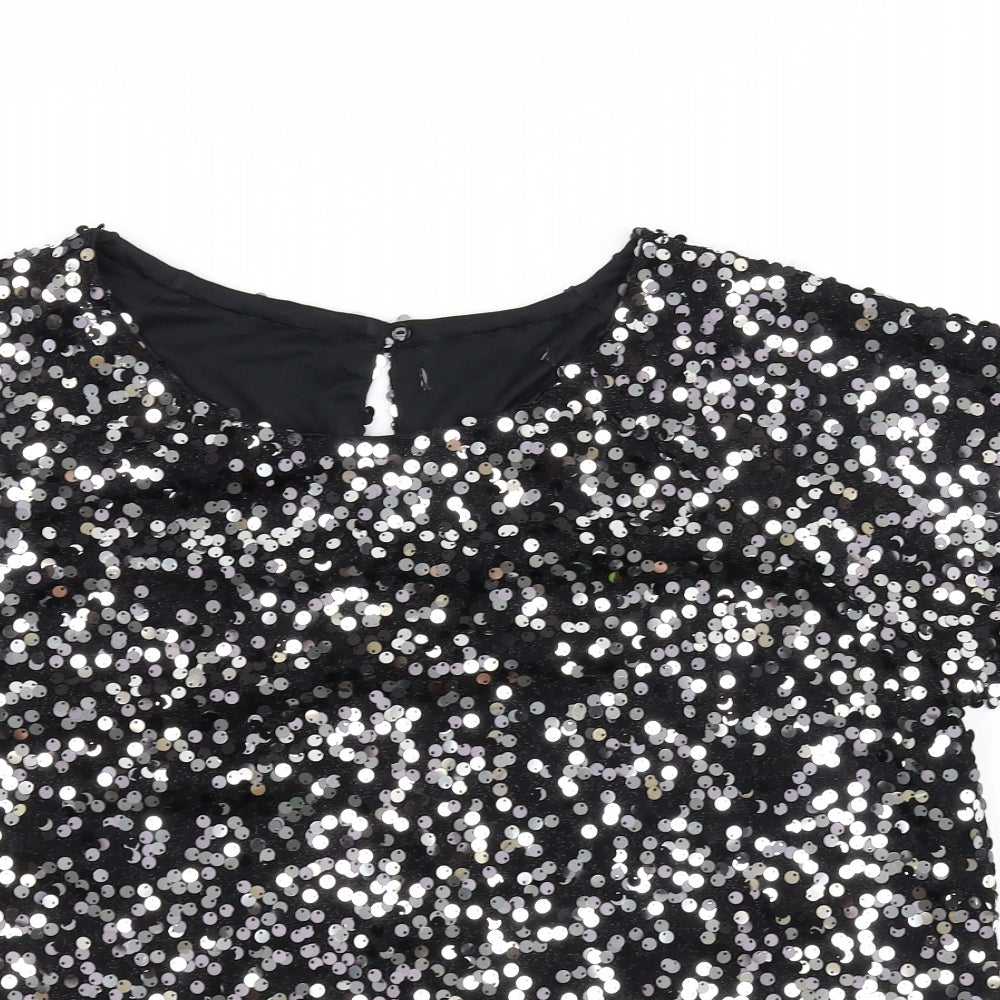 NEXT Womens Black   Basic Blouse Size 14