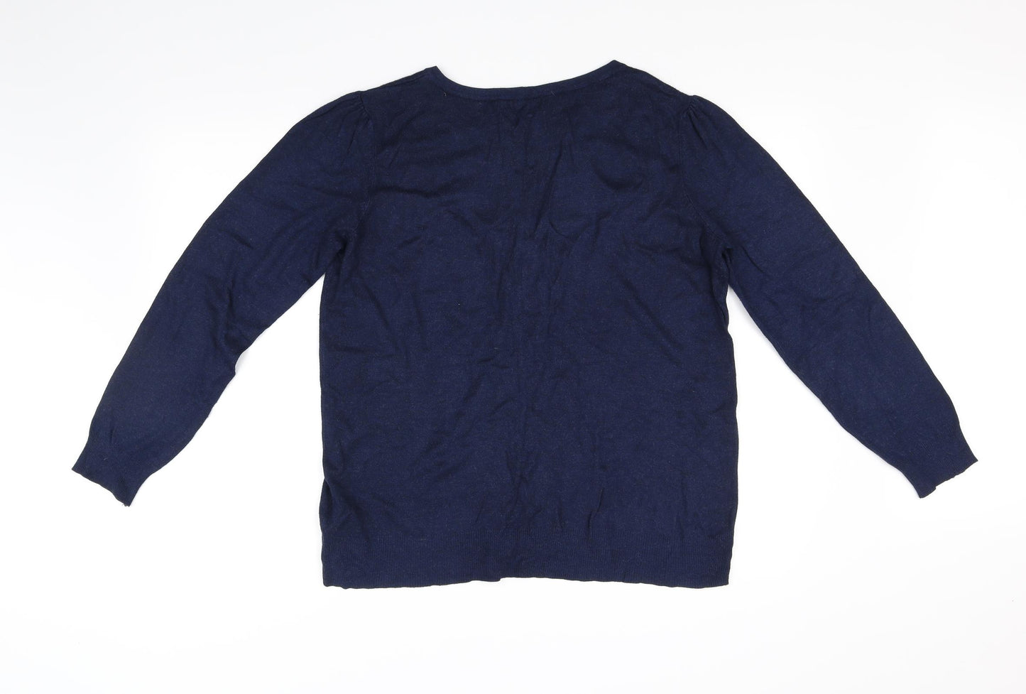 F&F Womens Blue   Cardigan Jumper Size 18