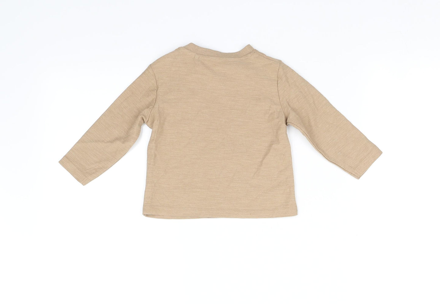 TU  Beige   Basic T-Shirt Size 3-6 Months