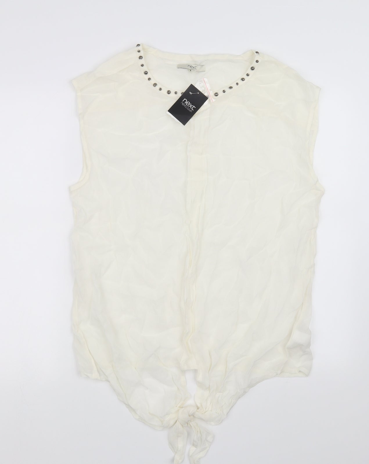 NEXT Womens White   Basic Blouse Size 16