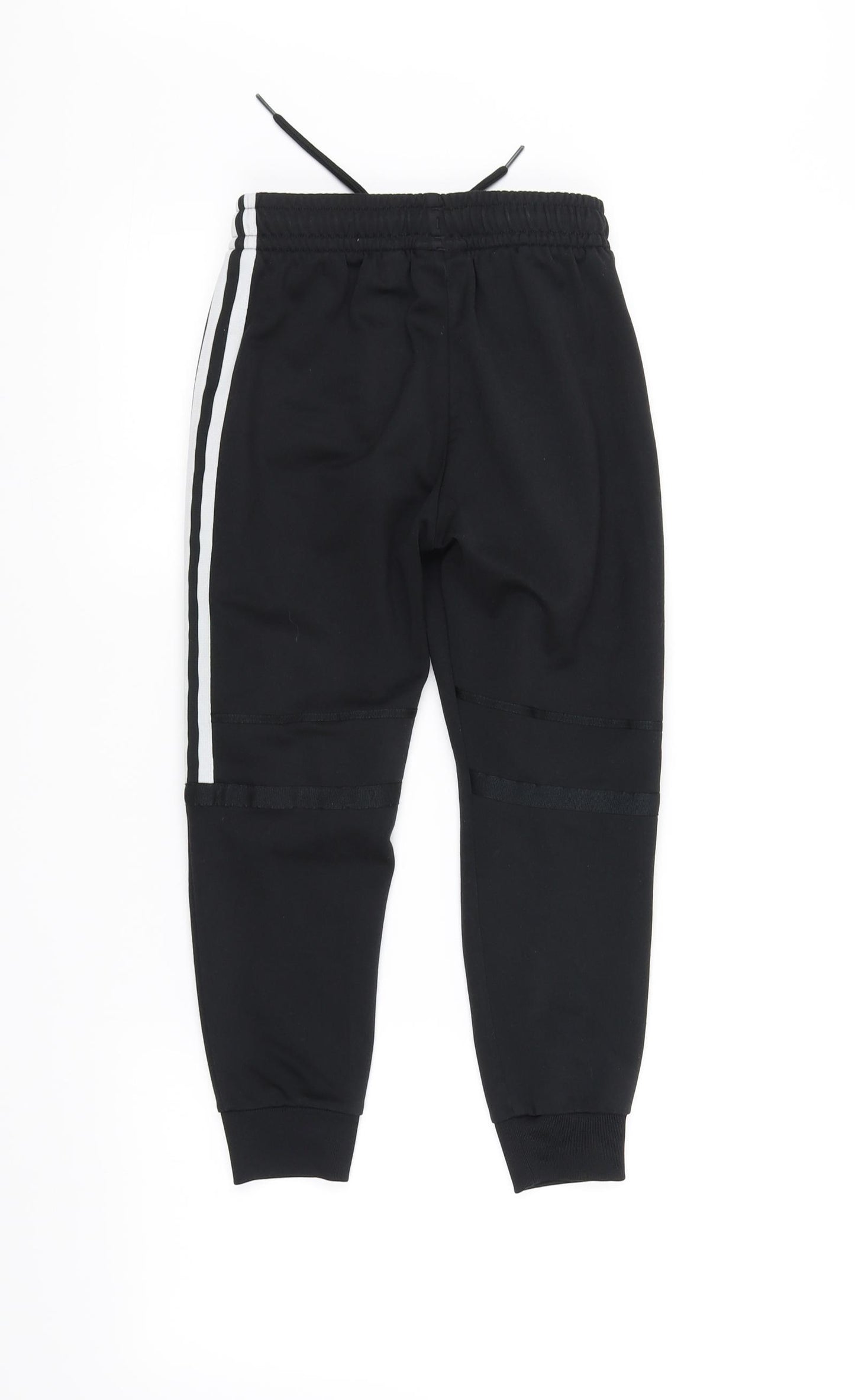adidas Girls Black   Jogger Trousers Size 7-8 Years